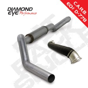 Chevrolet 2500 Performance Exhaust - Diamond Eye Performance - Cat Back - `06-`07